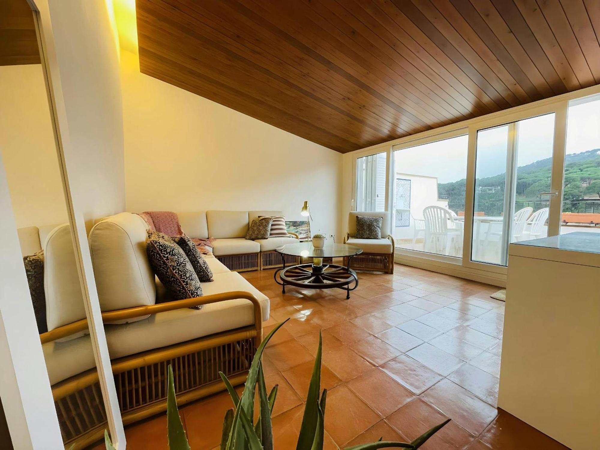 Tamariu Platja - Penthouse On Passeig Del Mar. Apartment Екстериор снимка